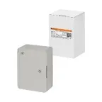 Бокс пластиковый навесной ЩМП-0-1, ABS, IP65, от -45 до +75 °С (280x210x130) | SQ0932-0121 | TDM