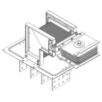 Секц. флан. прав. Тип2 5000А Al 3L+N+PER IP55 тран. IEK | LB-5000A4-35-F-FR2 | IEK