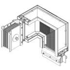 Секция Z прав. вниз 630А Al 3L+N+1/2PE НК IP55 тран. IEK | LB-0630A5-25-F-ZRD | IEK