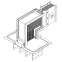 Секц. флан. вниз Тип2 4000А Al 3L+N+PER IP55 тран. IEK | LB-4000A4-35-F-FD2 | IEK