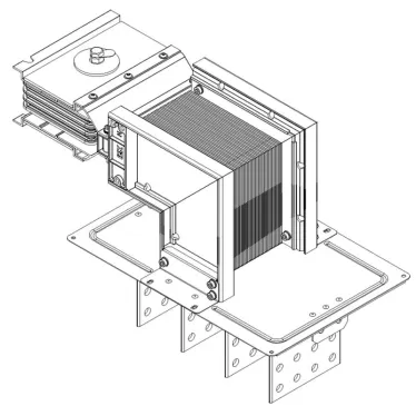 Секц. флан. лев. Тип2 2000А Al 3L+N+1/2PE IP55 тран. IEK | LB-2000A5-35-F-FL2 | IEK