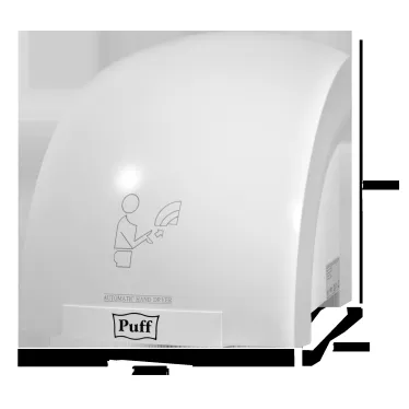 Сушилка для рук электрическая PUFF-8820 2кВт