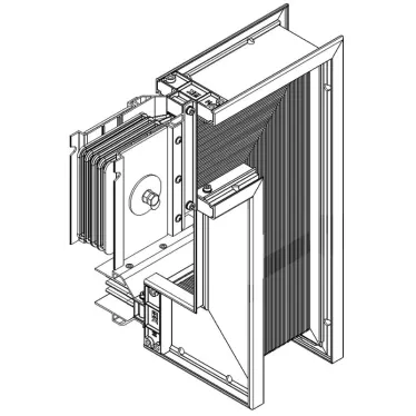 Секция Z вниз прав. 3200А Cu 3L+N+PER IP55 тран. IEK | LB-3200C4-35-F-ZDR | IEK
