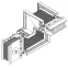 Секция Z вверх прав. 1000А Al 3L+N+1/2PE НК IP55 тран. IEK | LB-1000A5-25-F-ZUR | IEK