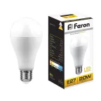                  Лампа светодиодная LED 20вт Е27 теплый
               