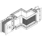 Секция Z прав. н/1 1250А Al 3L+N+1/2PE IP55 тран. IEK | LB-1250A5-35-F-ZRE | IEK