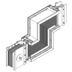 Секция Z вверх н/2 2500А Al 3L+N+1/2PE IP55 тран. IEK | LB-2500A5-35-F-ZUF | IEK