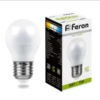                  Лампа светодиодная LED 7вт Е27 белый шар
               