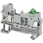 Датчик комбинированный винтовой с изоляционными прорезями 1-1X1 15мм.кв. серый