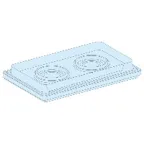 САЛЬНИК. ПАНЕЛЬ С 2 ОТВЕРСТИЯМИ ДИАМЕТРОМ 33 - 72 ММ, IP55 | 08899 | Schneider Electric