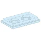САЛЬНИК. ПАНЕЛЬ С 2 ОТВЕРСТИЯМИ ДИАМЕТРОМ 33 - 72 ММ, IP55 | 08899 | Schneider Electric