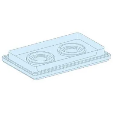 САЛЬНИК. ПАНЕЛЬ С 2 ОТВЕРСТИЯМИ ДИАМЕТРОМ 33 - 72 ММ, IP55 | 08899 | Schneider Electric