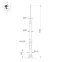 Опора освещения фланцевая OXOR-OT3-DE-D160-L3500 (BK) (ARL, Сталь)