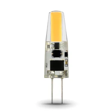 Лампа светодиодная LED 2 Вт 200 лм 4100К капсула нейтральный G4 AC 220В силиконовая Black Gauss