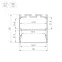 Профиль LINE-S-5050-2500 BLACK (Arlight, Алюминий)