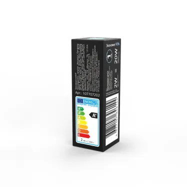 Лампа светодиодная LED 2 Вт 200 лм 4100К капсула нейтральный G4 AC 220В силиконовая Black Gauss