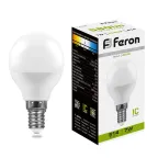                  Лампа светодиодная LED 7вт Е14 белый шар
               