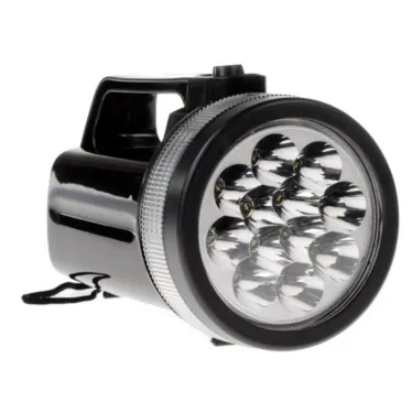 Фонарь прожекторный F12 12xLED, пластик, 4хD, карт (48/192) | C0028509 | ЭРА