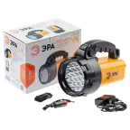 Фонарь прожекторный  PA-601  АЛЬФА 19xLED + 24xLED, литий 3Ач, ЗУ 220V+12V, карт] | Б0031036 | ЭРА
