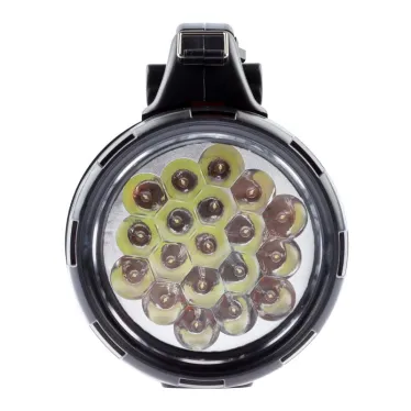 Фонарь прожекторный  PA-601  АЛЬФА 19xLED + 24xLED, литий 3Ач, ЗУ 220V+12V, карт] | Б0031036 | ЭРА