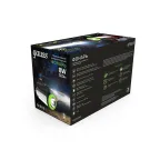 Фонарь светодиодный прожекторный 8 Вт 500 лм Черный IP3X аккумуляторный Lead acid 1500мАч диммируемый GFL Gauss