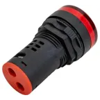 Лампа ad16-22ds led матрица d22 мм красный 24в ac/dc