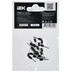 Наконечник НШВИ 1,5-10 черный (20шт/упак) IEK