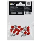 Наконечник НШВИ 10-14 темно-красный (20шт/упак) IEK