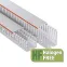 Короб перфорированный RLHF6 100x80, без галогенов, светло-серый