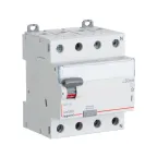Выключатель дифференциальный (УЗО) DX3-ID 4п 40А 300мА тип AC | 411723 | Legrand