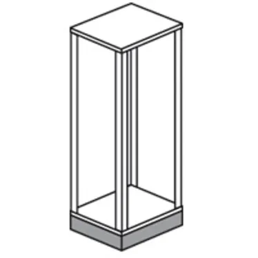 Цоколь совмещенный - XL3 4000 - высота 100 мм - 975 x 725 мм | 020518 | Legrand