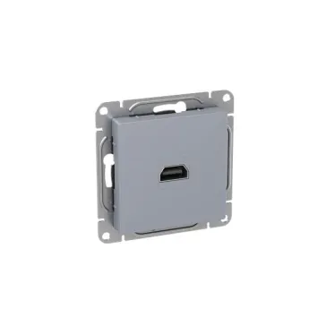 Эпика Механизм розетки HDMI алюминий EKF