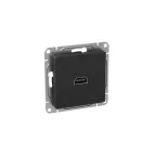 Эпика Механизм розетки HDMI черный EKF