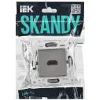 SKANDY Розетка HDMI SK-H01N никель IEK