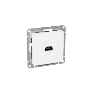 Эпика Механизм розетки HDMI белый EKF