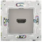 SKANDY Розетка HDMI SK-H01N никель IEK