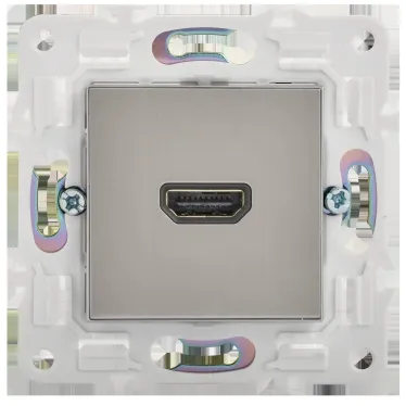 SKANDY Розетка HDMI SK-H01N никель IEK