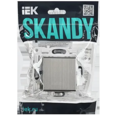 SKANDY Вывод кабеля SK-O01N никель IEK
