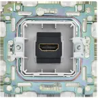SKANDY Розетка HDMI SK-H01N никель IEK