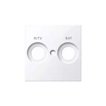 Центральная плата с маркировкой R/TV и SAT белый