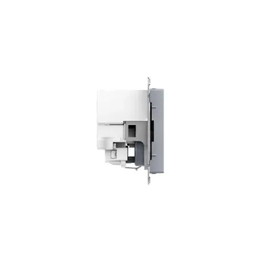 Механизм розетки с USB-A+С - 2шт, 16А, с заземлением, со шторками, алюминий Эпика EKF