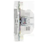 SKANDY Розетка без заземления без защитных шторок 10А SK-R02N никель IEK