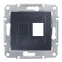 Адаптер AMP MOL KEL Cat5e 6 UTP графит