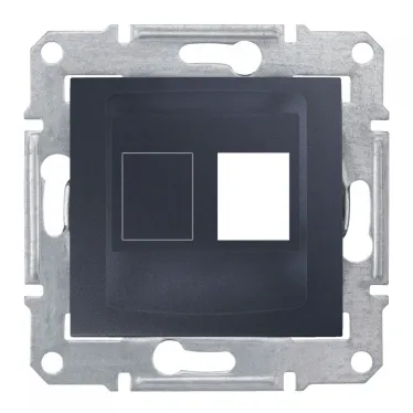 Адаптер AMP MOL KEL Cat5e 6 UTP графит