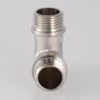 Угольник НН 1/2' никелированный
