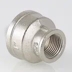 Муфта ВВ 3/4'х1/2' переходная, никелированная