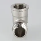 Угольник НВ 1/2' никелированный