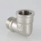 Угольник НВ 1' никелированный