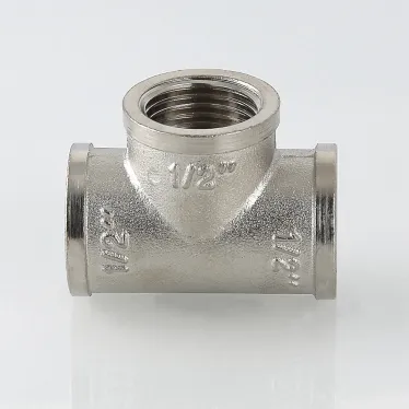 Тройник ВВВ 1/2'х1/2'х1/2' никелированный
