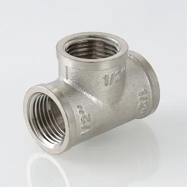 Тройник ВВВ 1/2'х1/2'х1/2' никелированный
